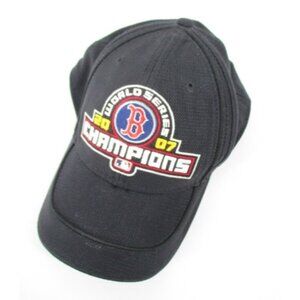Boston Red Sox Cap Black Fitted OS World Series Champions 2007 New Era MLB